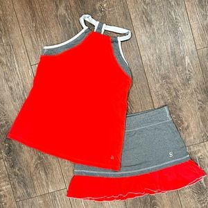 Sofibella skort and tank top set